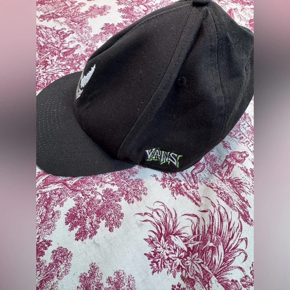 Vans Marvel Venom Snapback Hat Black Youth Adjustable Cap